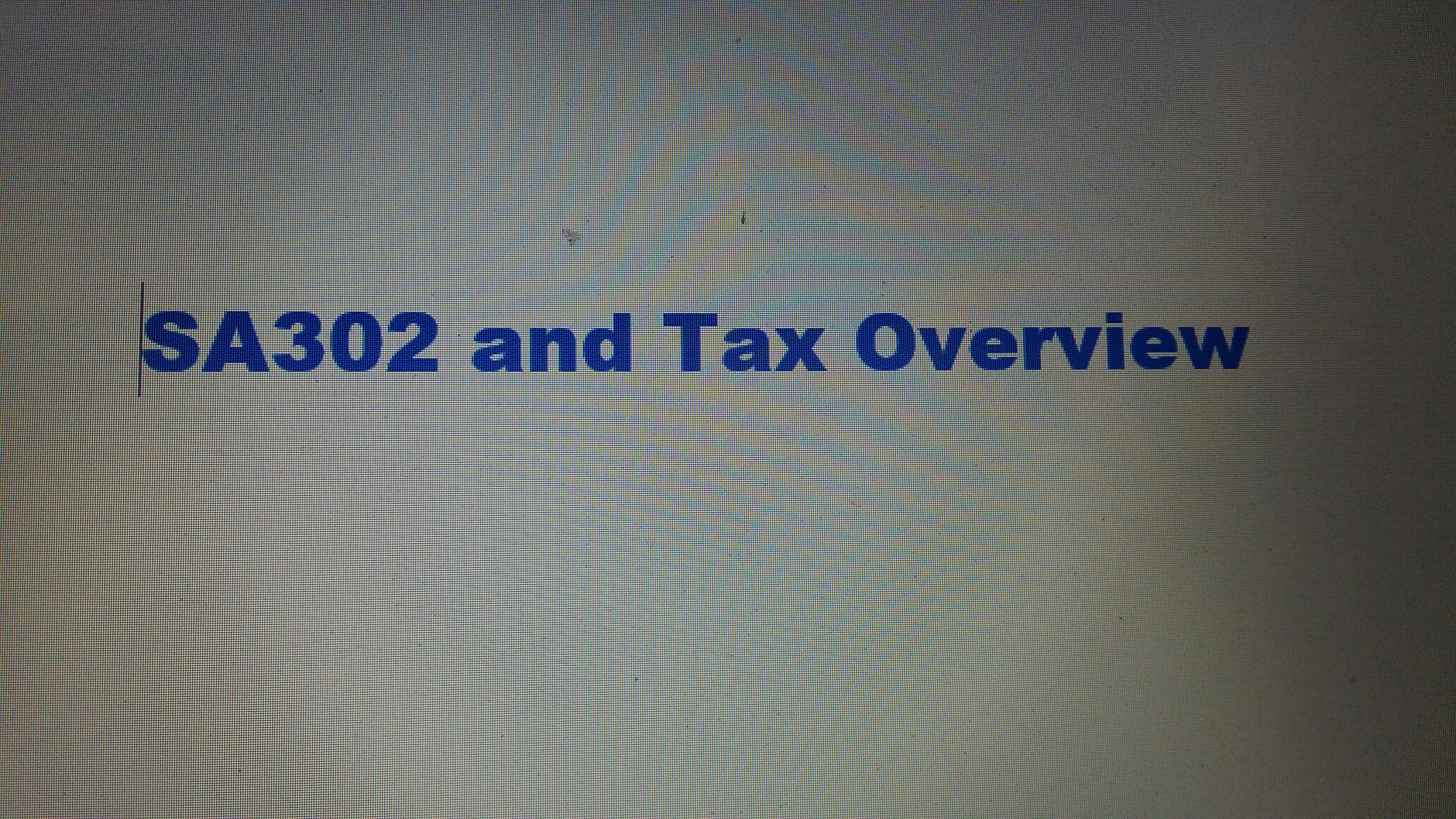 Mortgage need SA302 Tax Overview